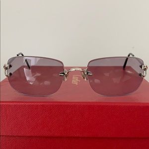 Cartier Vintage sunglasses glasses rimless